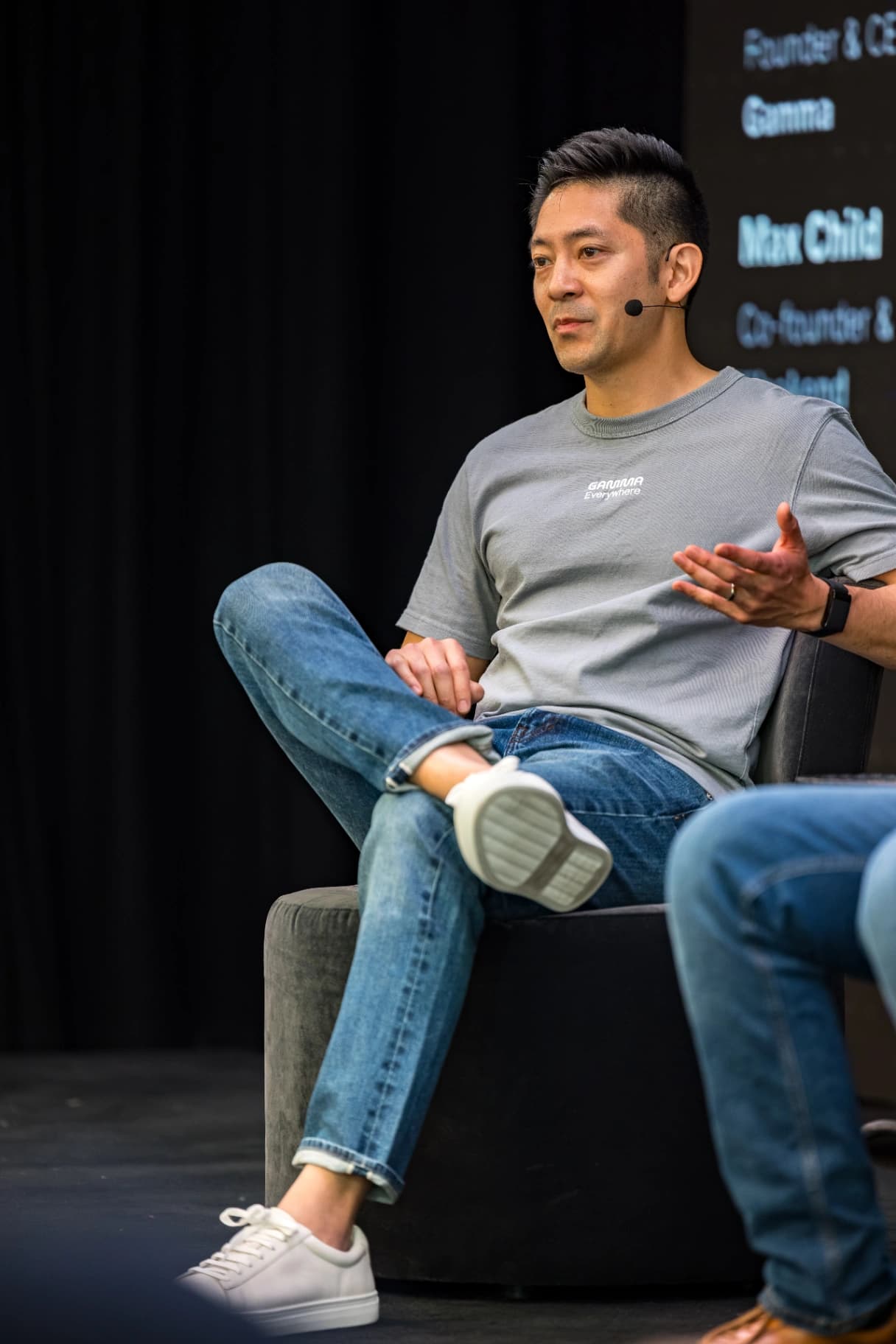 Grant Lee at Cerebral Valley AI Summit London (2)