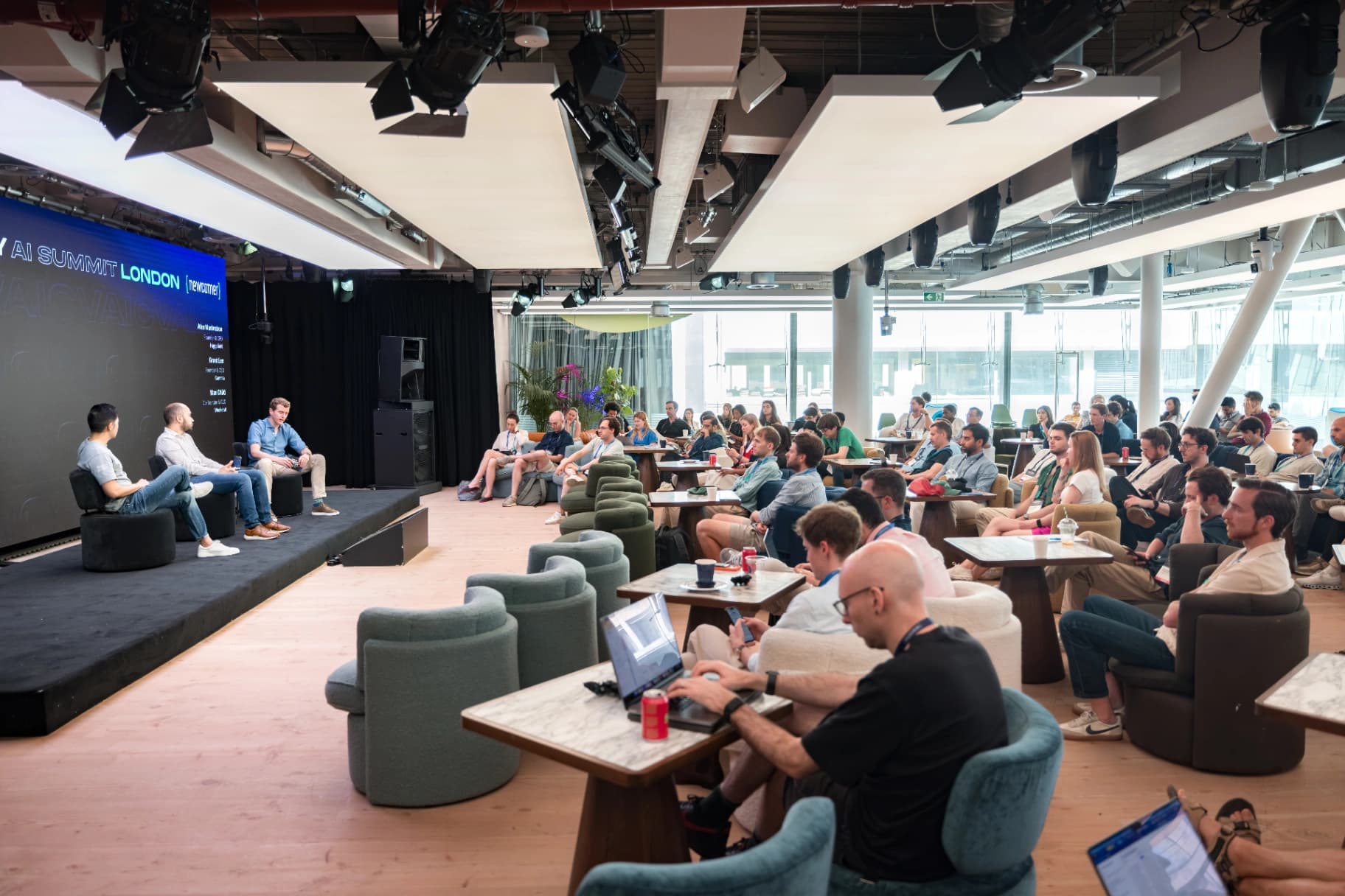 Grant Lee at Cerebral Valley AI Summit London (11)