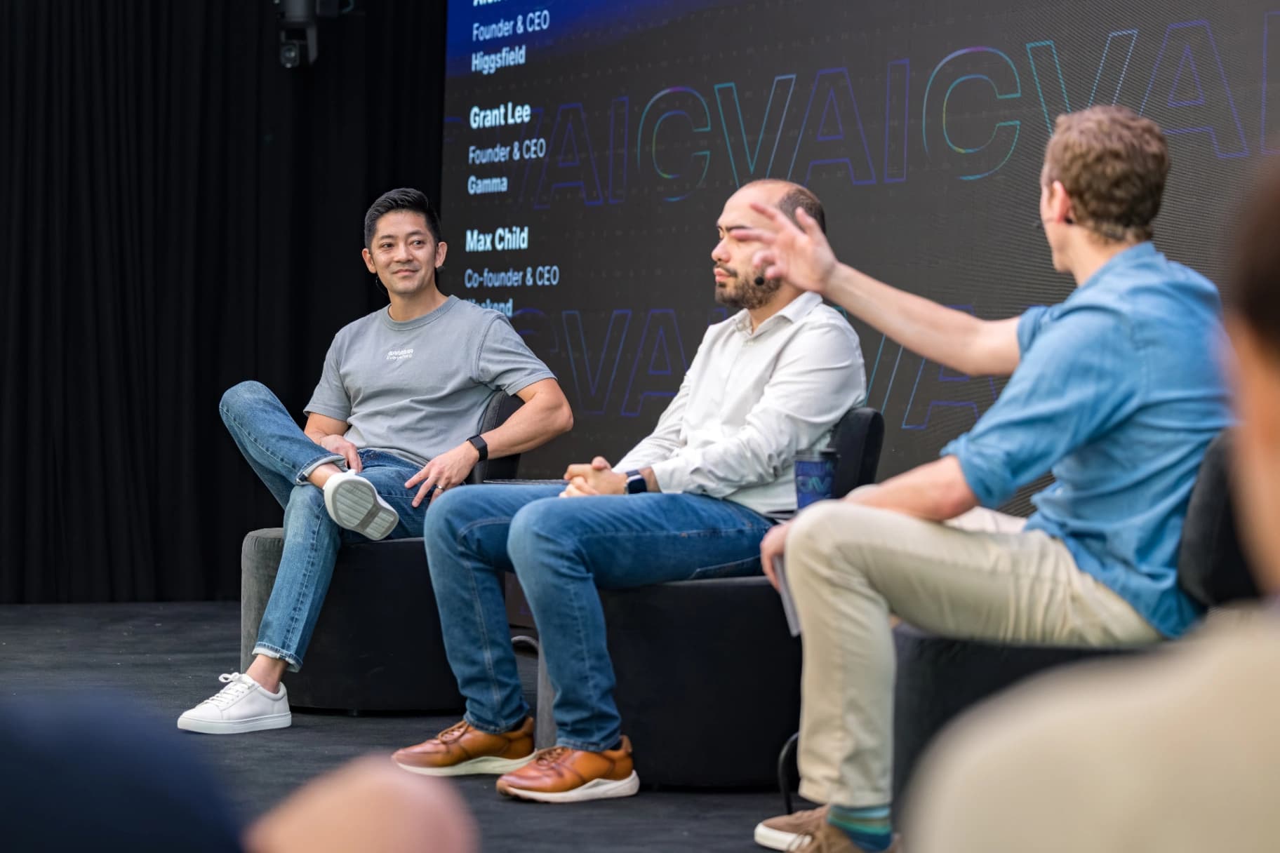 Grant Lee at Cerebral Valley AI Summit London (4)