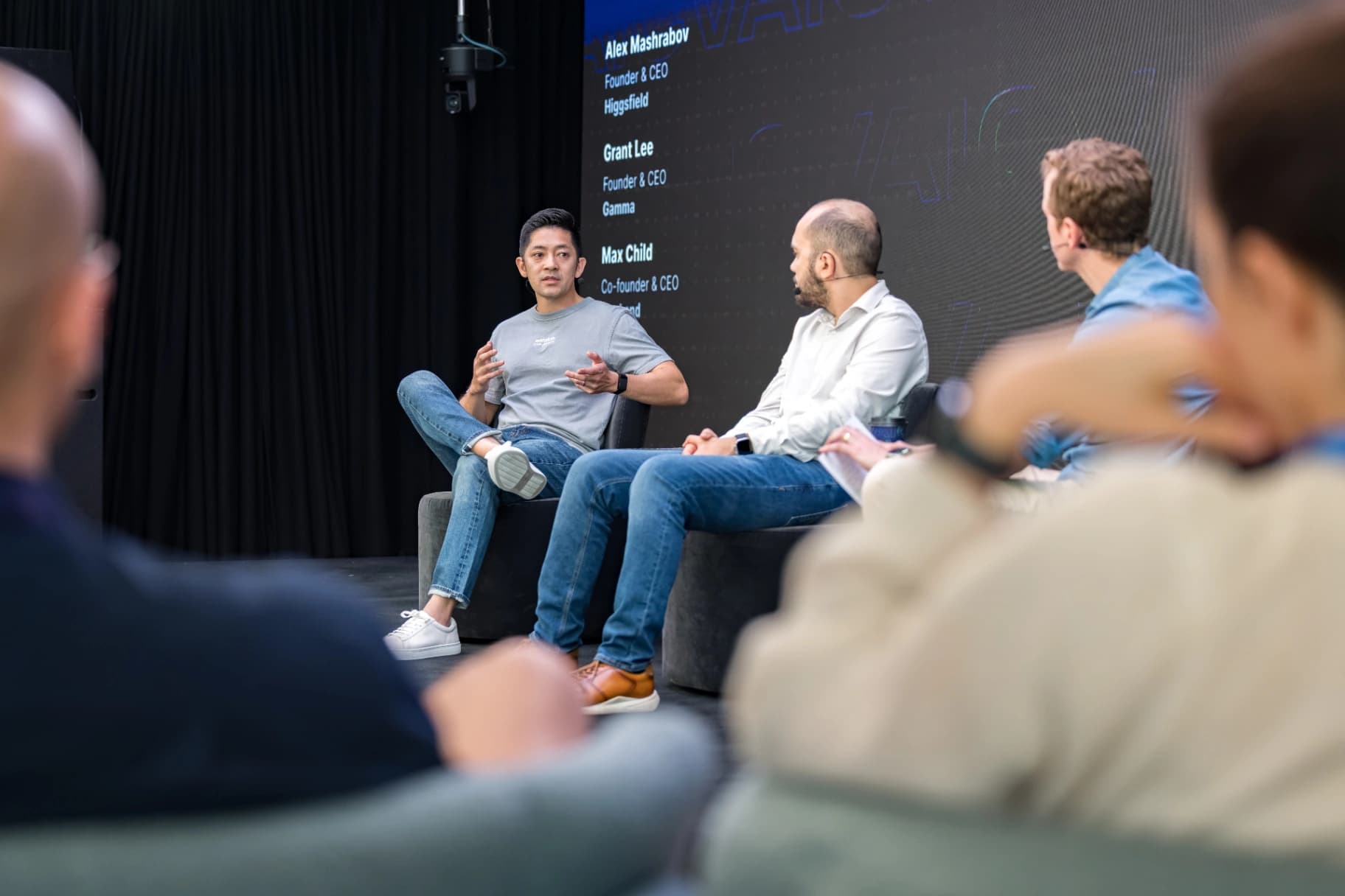 Grant Lee at Cerebral Valley AI Summit London (6)