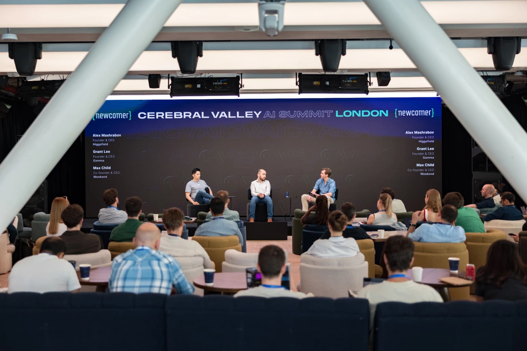 Grant Lee at Cerebral Valley AI Summit London (9)