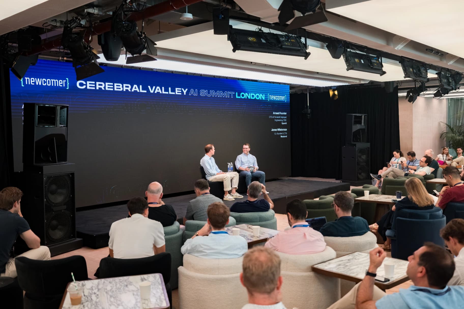 Arnaud Fournier at Cerebral Valley AI Summit London (2)