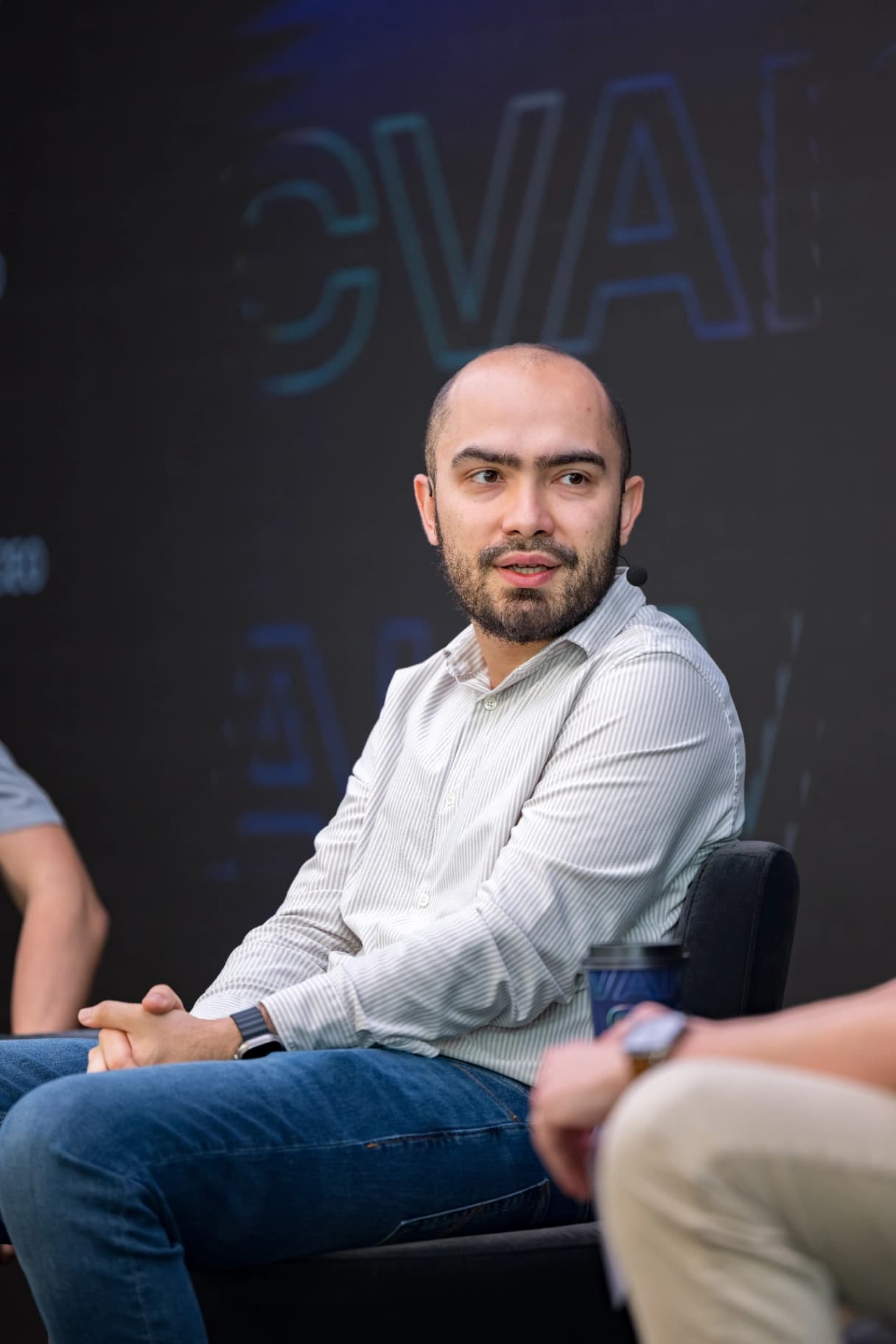 Alex Mashrabov at Cerebral Valley AI Summit London (3)
