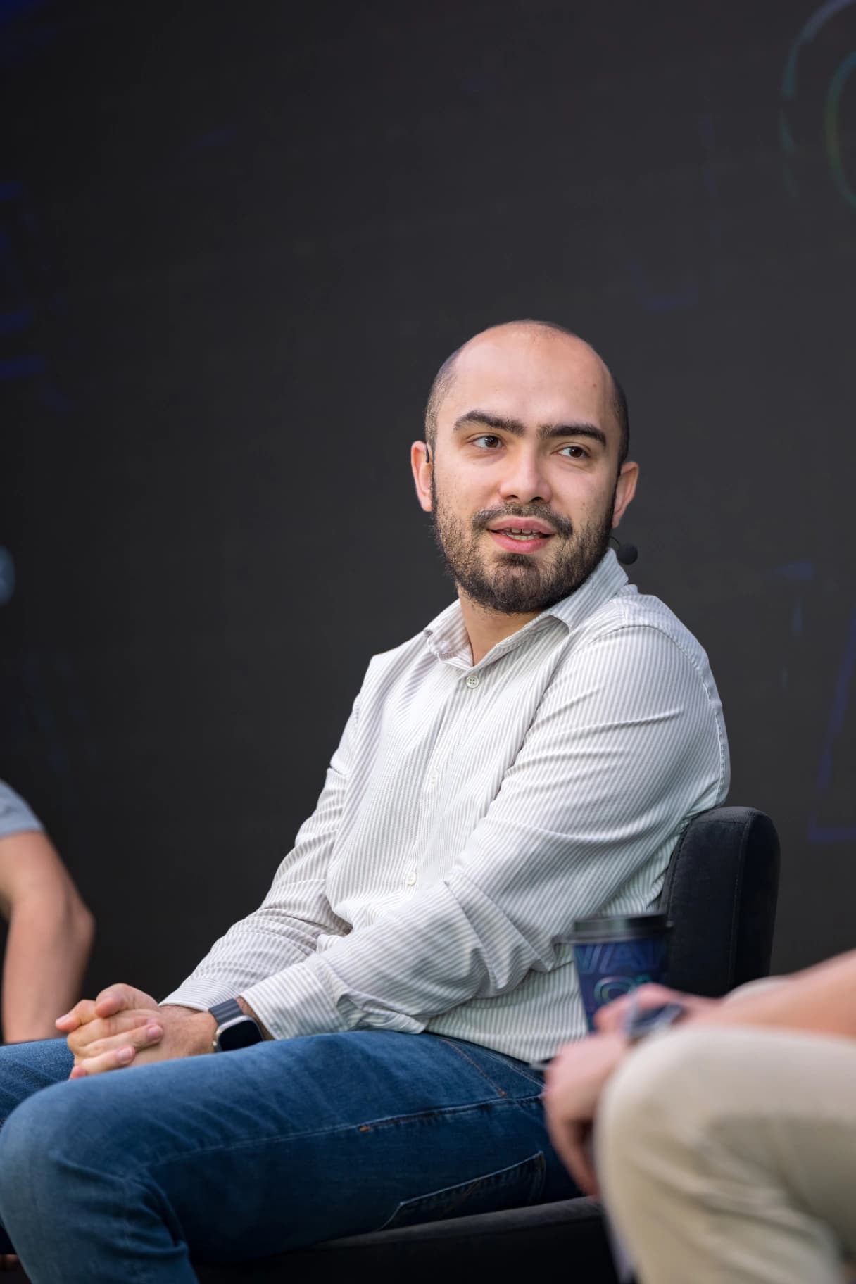 Alex Mashrabov at Cerebral Valley AI Summit London (4)