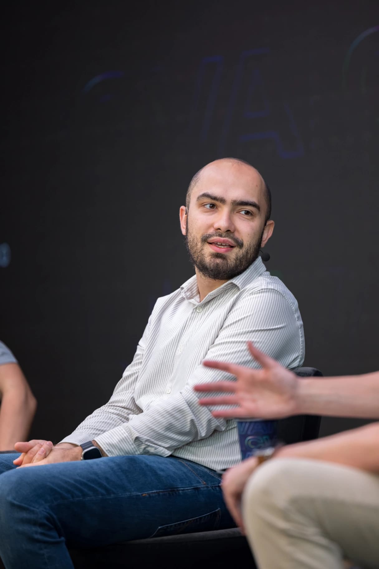 Alex Mashrabov at Cerebral Valley AI Summit London (5)