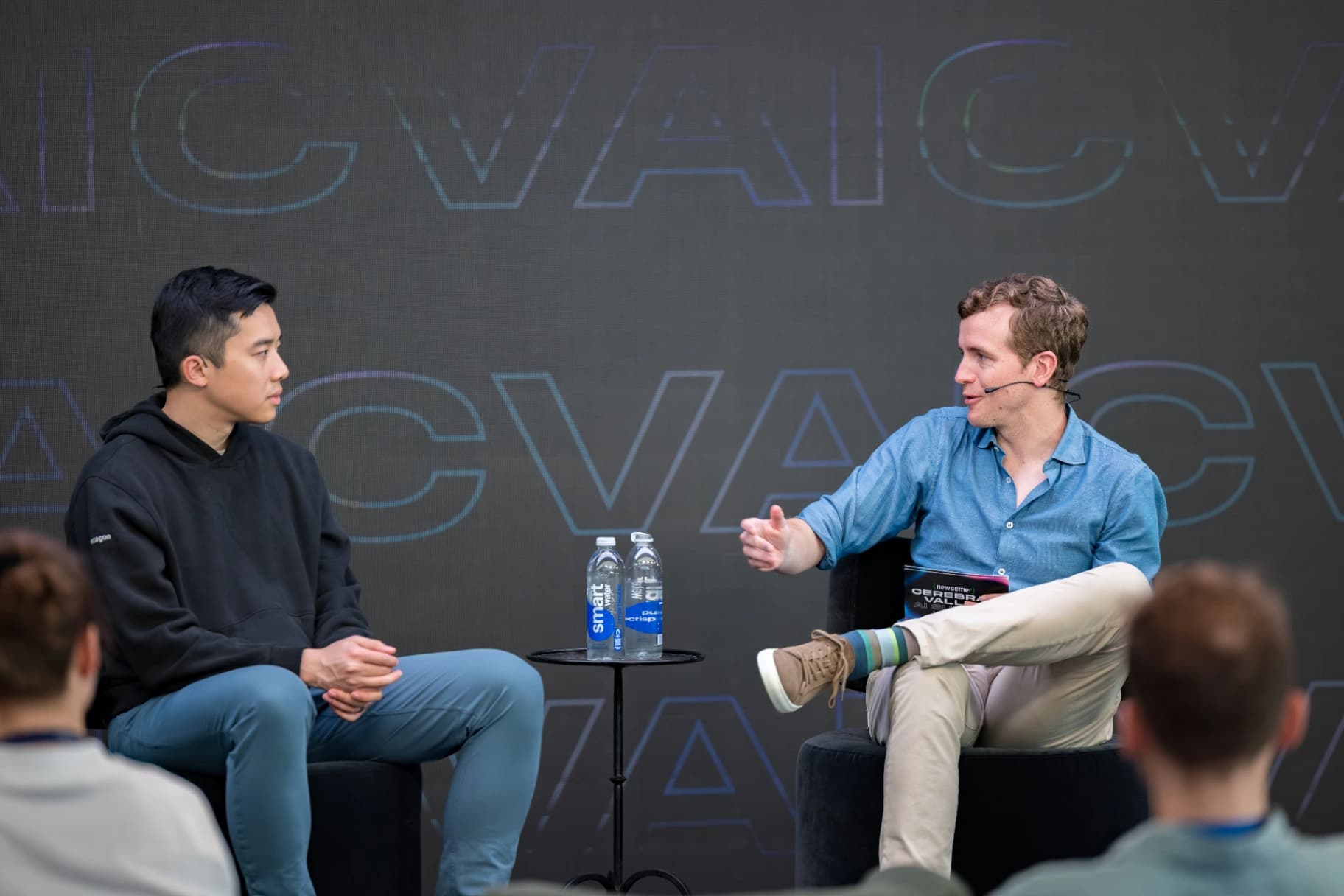 Jesse Zhang at Cerebral Valley AI Summit London (5)
