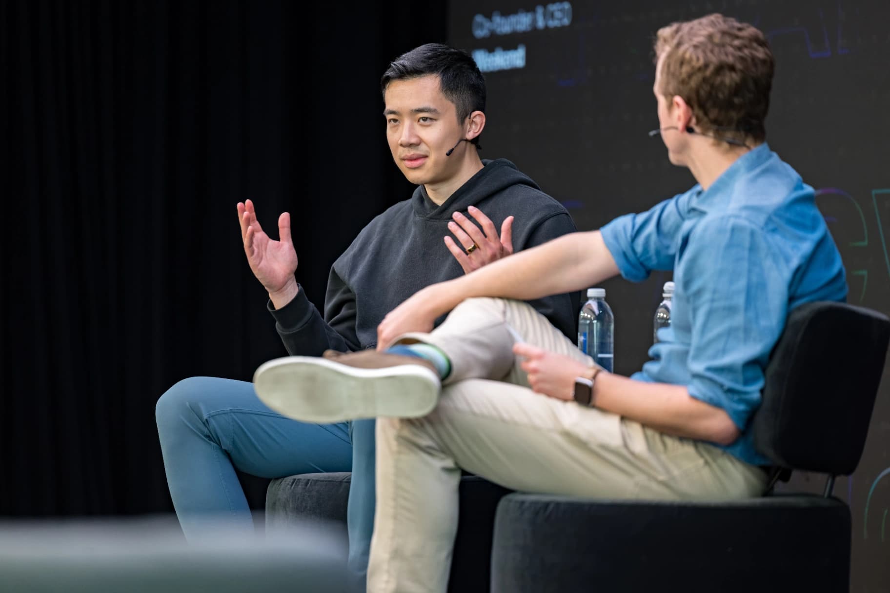 Jesse Zhang at Cerebral Valley AI Summit London