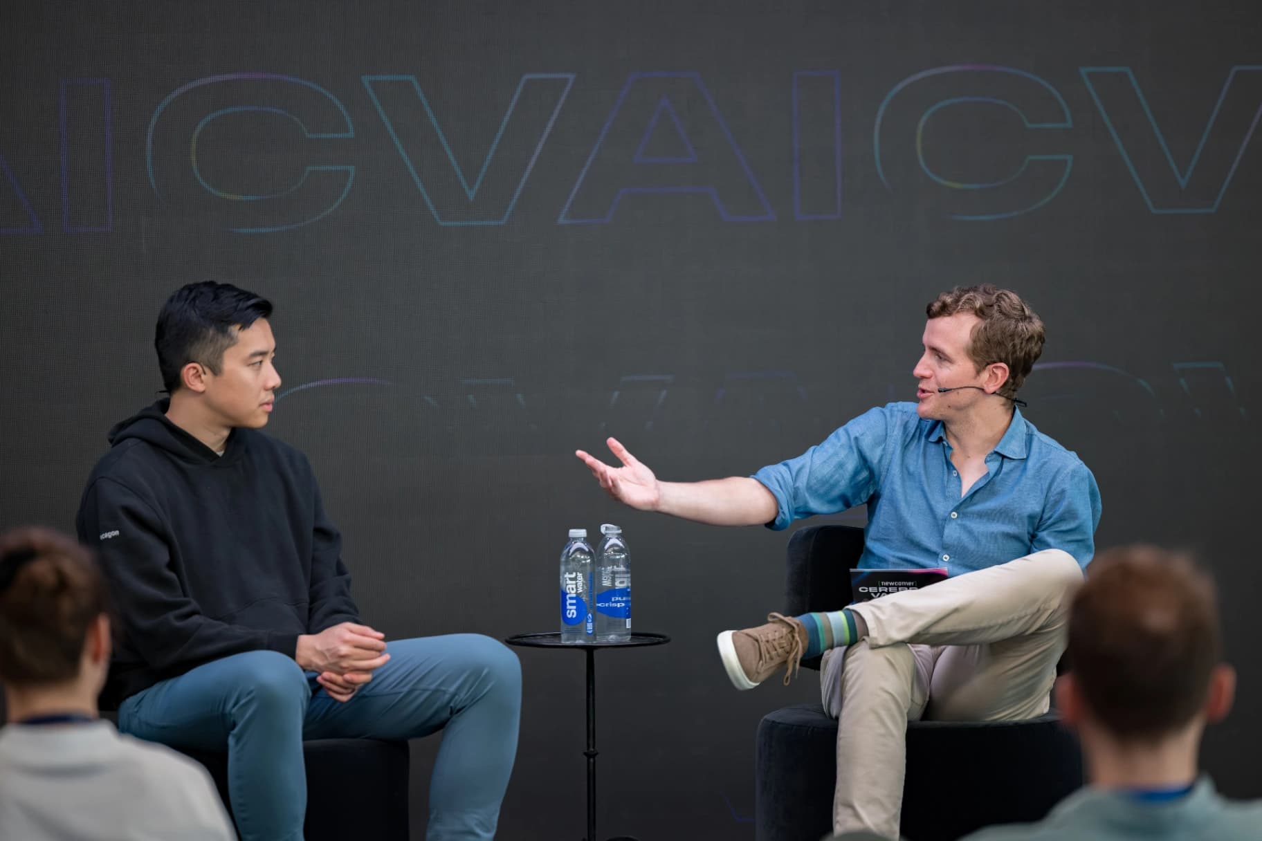 Jesse Zhang at Cerebral Valley AI Summit London (4)