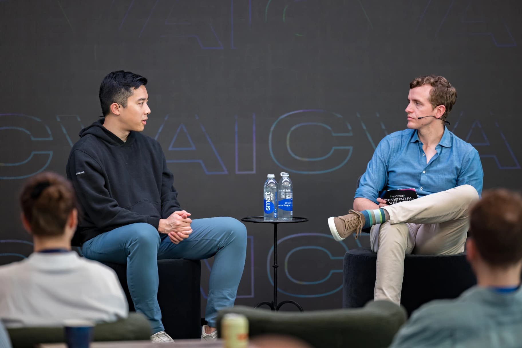 Jesse Zhang at Cerebral Valley AI Summit London (3)
