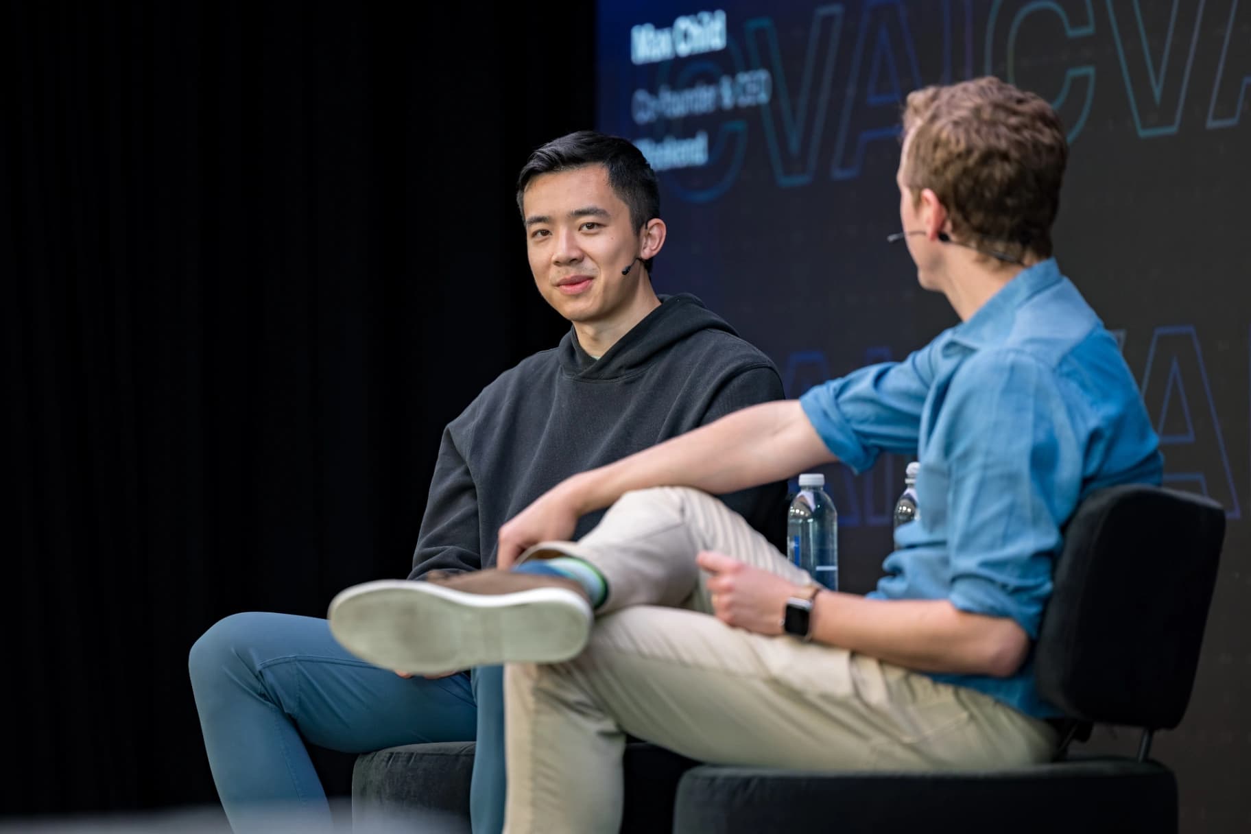 Jesse Zhang at Cerebral Valley AI Summit London (2)