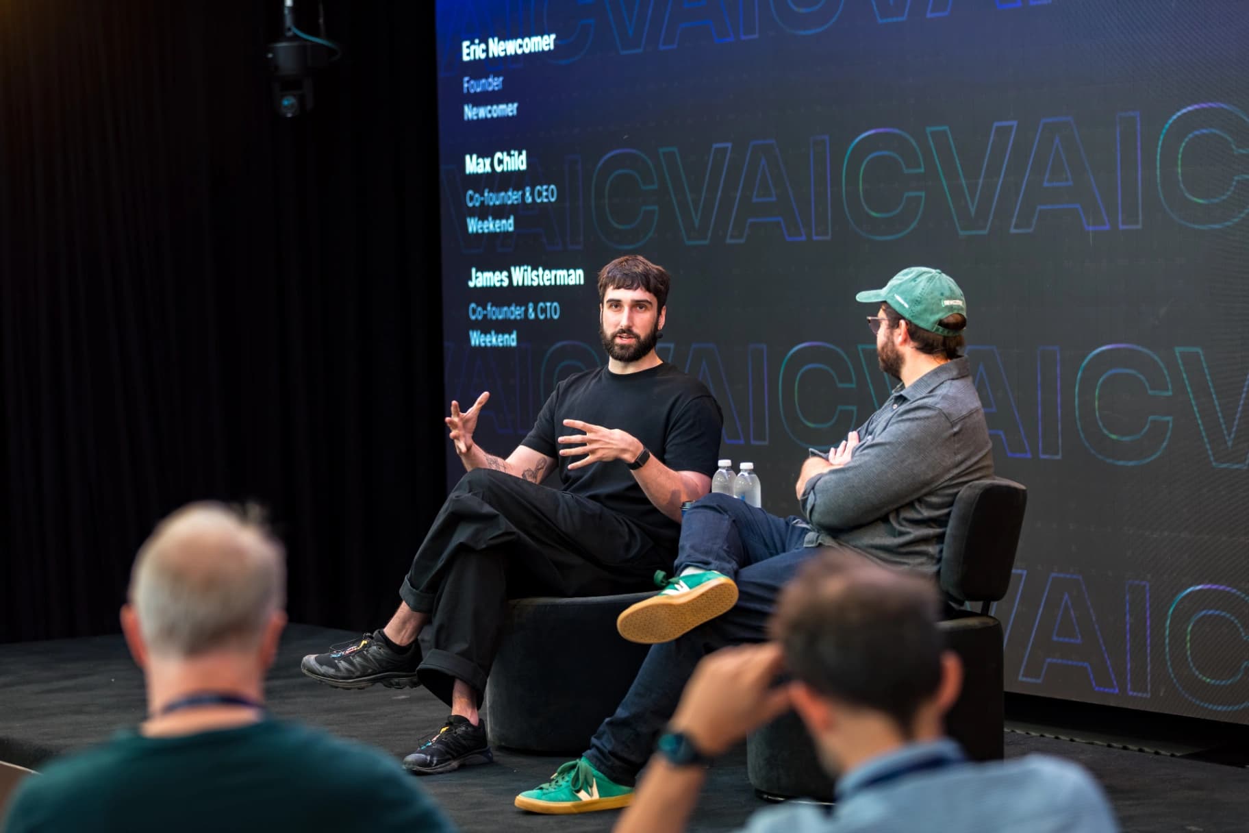 Aidan Gomez at Cerebral Valley AI Summit London (2)