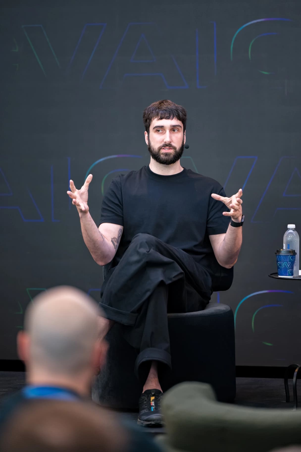 Aidan Gomez at Cerebral Valley AI Summit London (5)