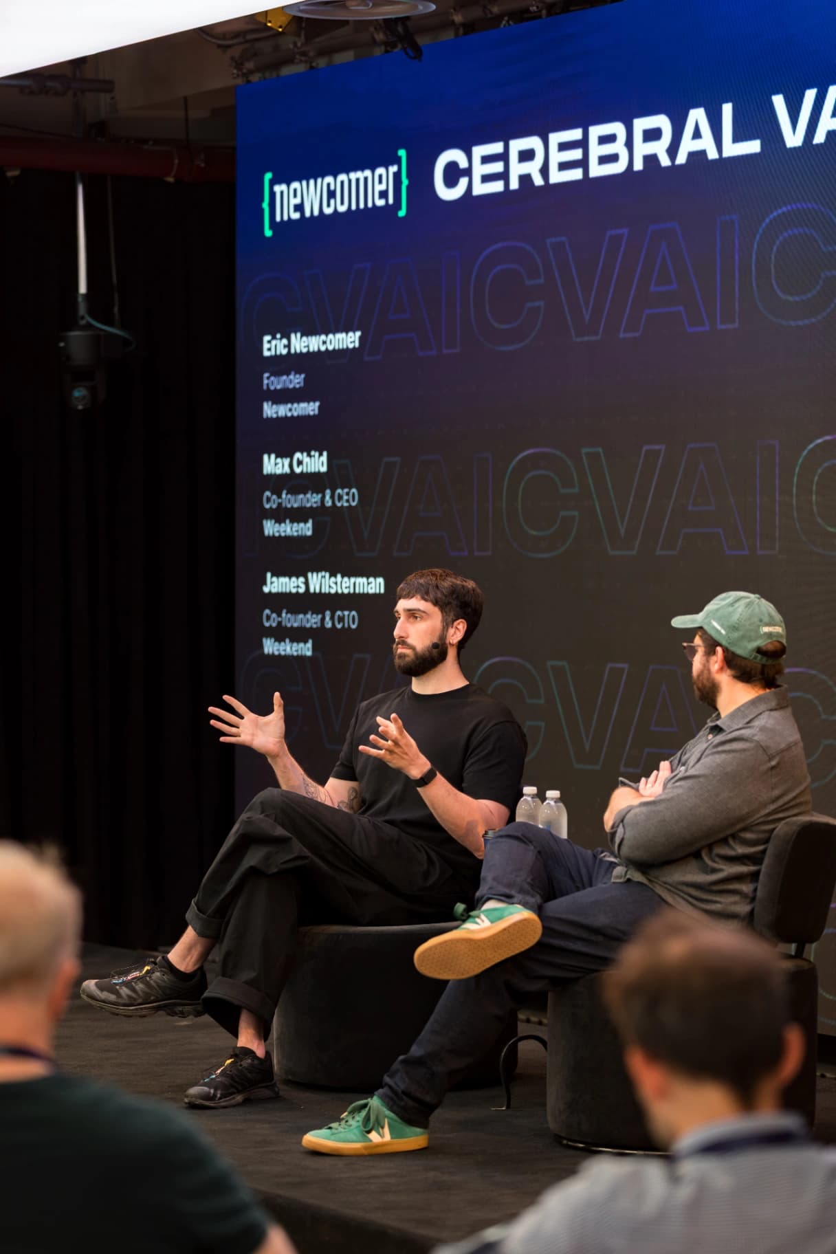 Aidan Gomez at Cerebral Valley AI Summit London (8)