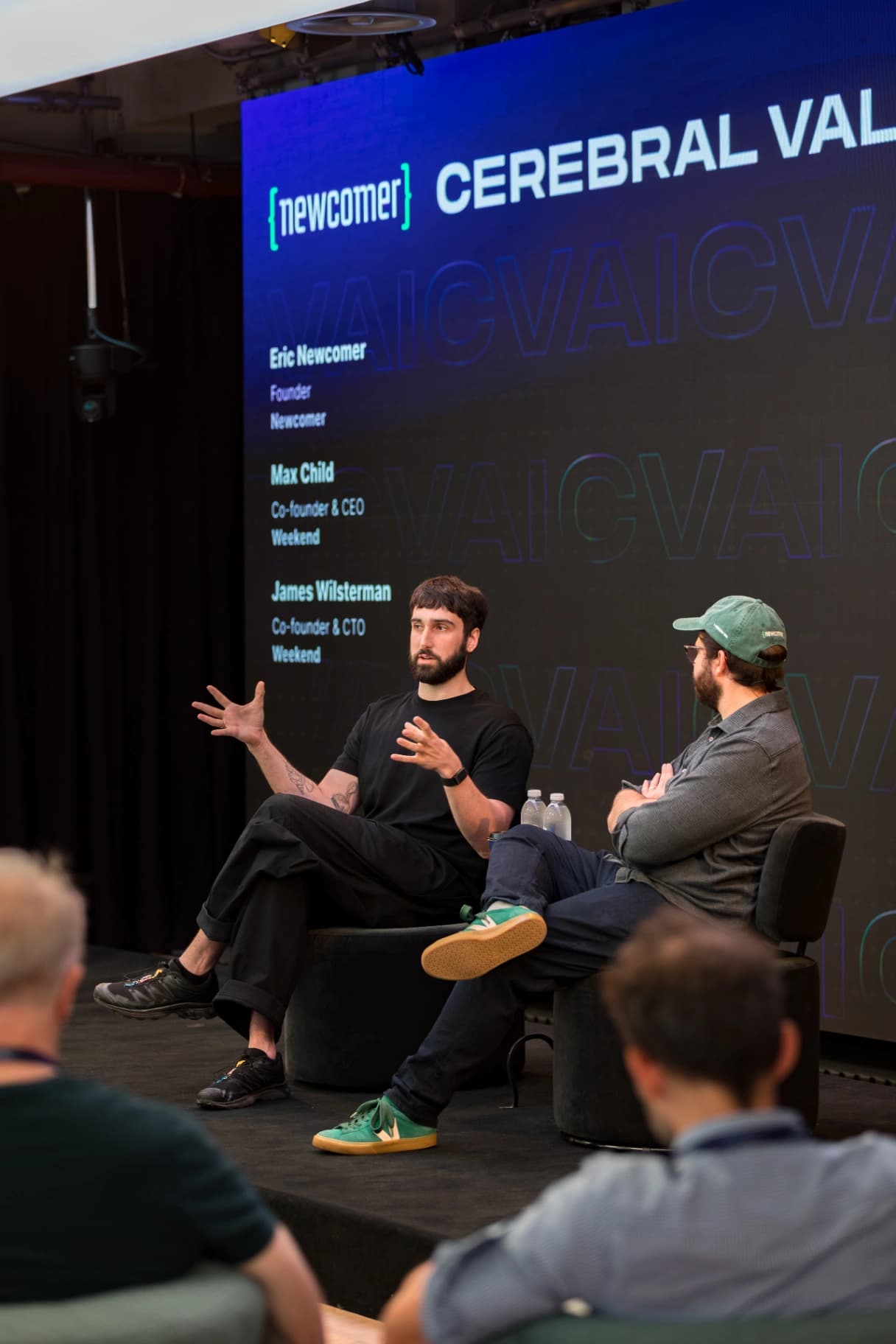 Aidan Gomez at Cerebral Valley AI Summit London (6)